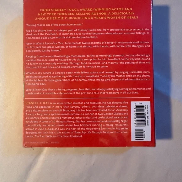 NIB Best Seller Stanley Tucci 7 CD Set Unabridged "What I Ate In One Year" 8 Hrs - Picture 4 of 4
